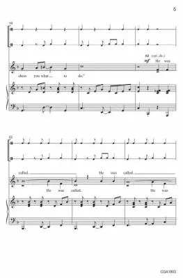 God Calls Us All - Burrows - Choral Octavo - 2-Pt Accompanied