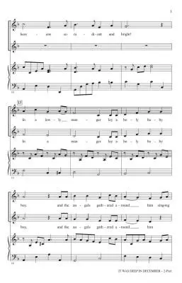 It Was Deep in December - Donelly/Strid - Choral Octavo - 2-Pt/Flute