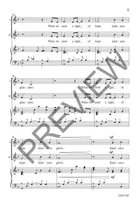 Kindness Sings - Burrows - Choral Octavo - 2-Pt Accompanied