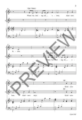 Kindness Sings - Burrows - Choral Octavo - 2-Pt Accompanied