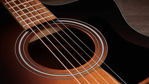 114ce Special Edition Grand Auditorium Acoustic-Electric Guitar with Gigbag - Dark Tobacco Burst