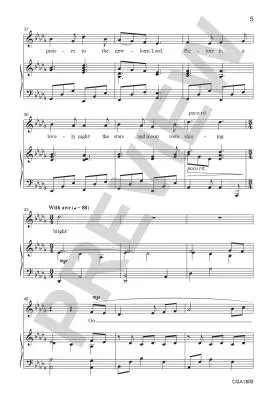 Picture It, a Lovely Night - Schoonmaker - Choral Octavo - Unison Accompanied