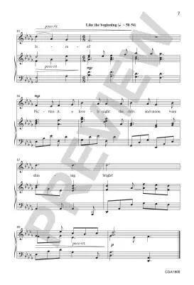Picture It, a Lovely Night - Schoonmaker - Choral Octavo - Unison Accompanied