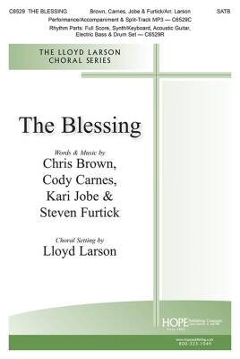 The Blessing - Larson - Choral Octavo - SATB Accompanied