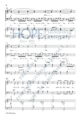 The Blessing - Larson - Choral Octavo - SATB Accompanied