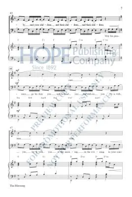 The Blessing - Larson - Choral Octavo - SATB Accompanied