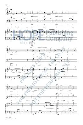 The Blessing - Larson - Choral Octavo - SATB Accompanied