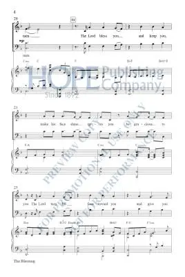 The Blessing - Larson - Choral Octavo - SATB Accompanied