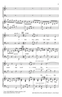 Boundless Love, Amazing Grace - Thornhill - Choral Octavo - 2-Pt Mixed