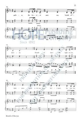 Breath of Heaven - Hayes - Choral Octavo - SATB Accompanied