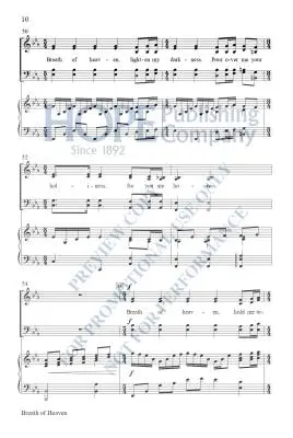 Breath of Heaven - Hayes - Choral Octavo - SATB Accompanied
