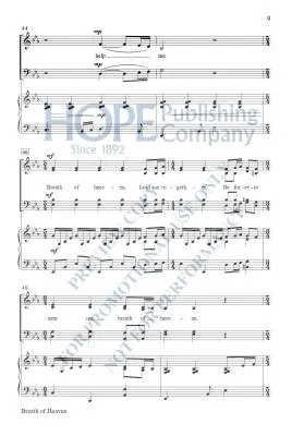 Breath of Heaven - Hayes - Choral Octavo - SATB Accompanied