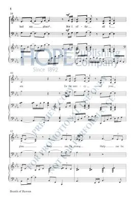 Breath of Heaven - Hayes - Choral Octavo - SATB Accompanied