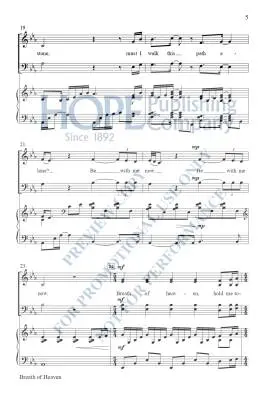 Breath of Heaven - Hayes - Choral Octavo - SATB Accompanied