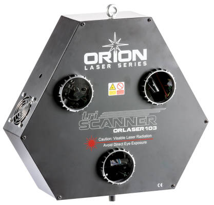 Orion - TriScanner RGB High Energy Triple Tunnel Scanner