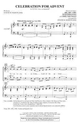 Celebration for Advent - Martin - Choral Octavo - SATB Accompanied