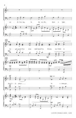 A Celtic Cradle Carol - Martin - Choral Octavo - SATB Accompanied