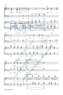 Christ Is Alive - Raney - Choral Octavo - SATB Accompanied
