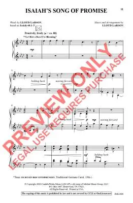 Sing the Song of Christmas - Larson/Hogan - SATB Accompanied - Book