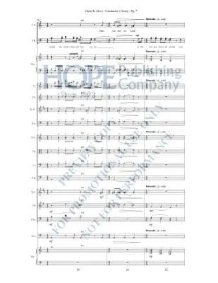 Christ Is Alive - Raney - Orchestration - Score/Parts