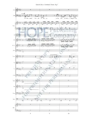 Christ Is Alive - Raney - Orchestration - Score/Parts