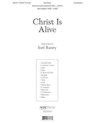 Christ Is Alive - Raney - Orchestration - Score/Parts