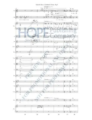 Christ Is Alive - Raney - Orchestration - Score/Parts