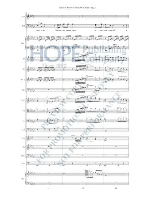 Christ Is Alive - Raney - Orchestration - Score/Parts