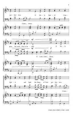 Come, Holy Spirit, Come - Hayden - Choral Octavo - SATB Accompanied