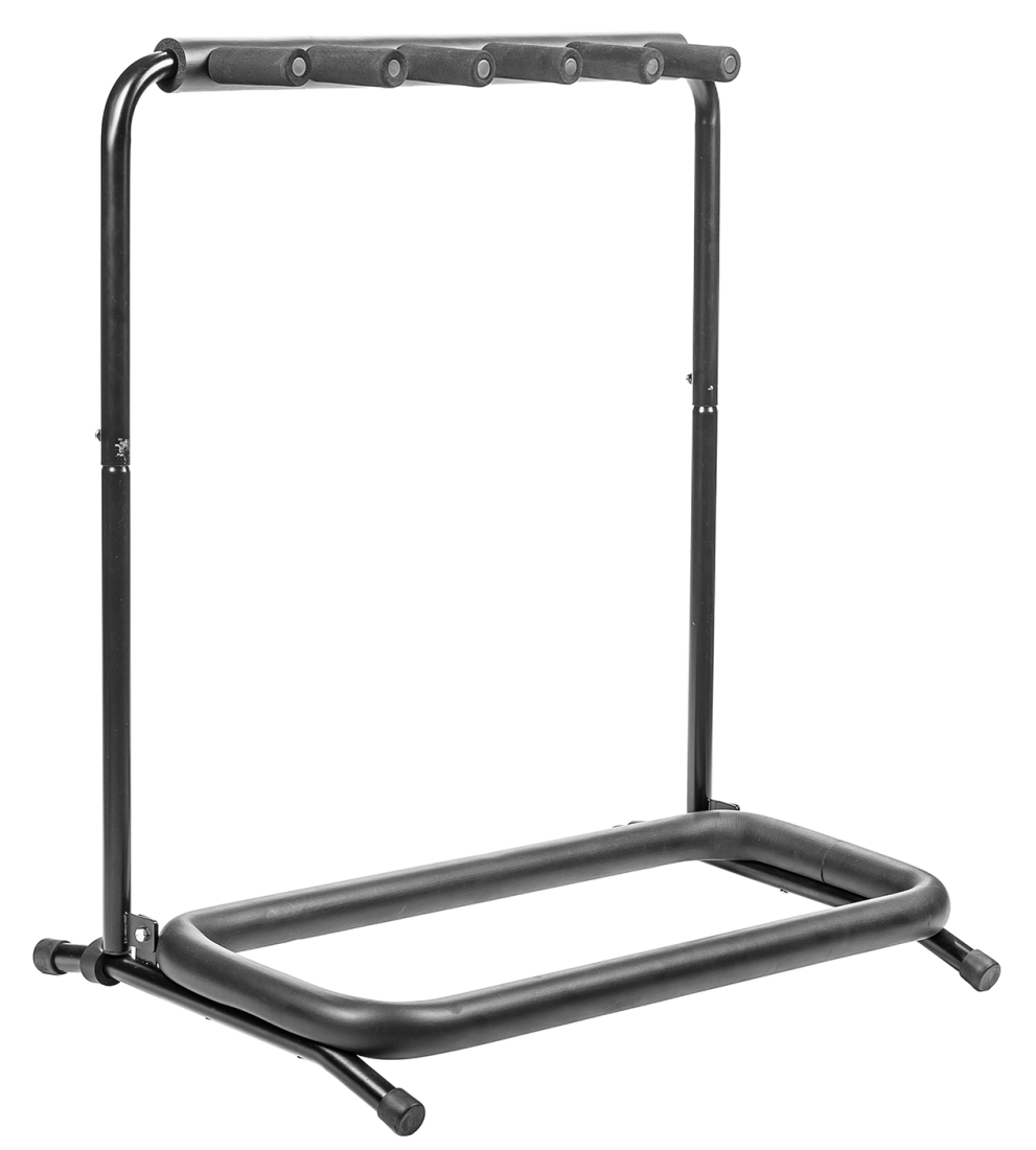 Five Guitar Side Loading Folding Touring Stand