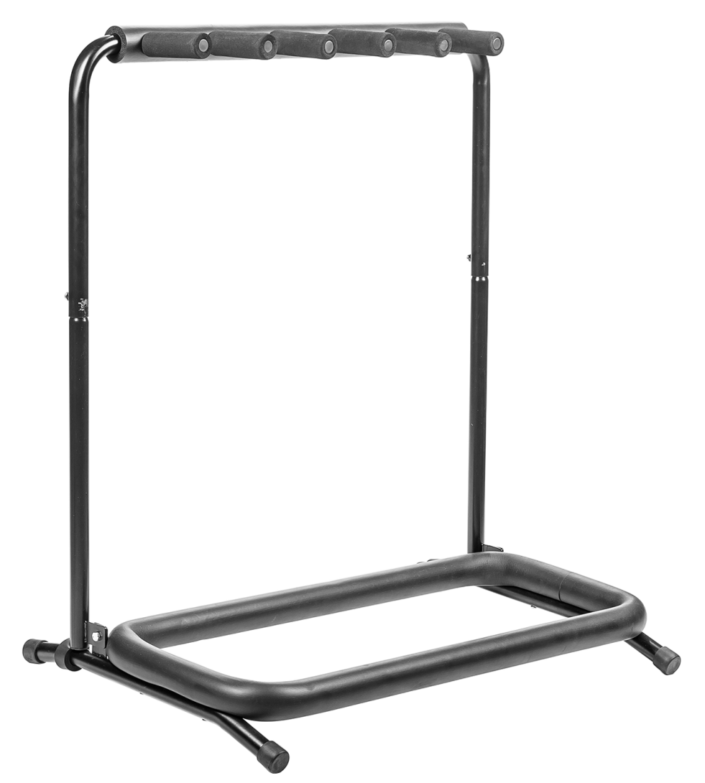 Yorkville Five Guitar Side Loading Folding Touring Stand Long & McQuade