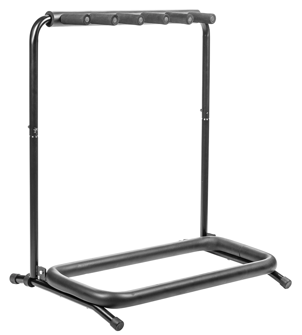 Five Guitar Side Loading Folding Touring Stand