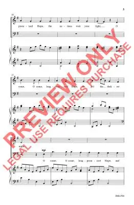 Come, Long-Promised Hope - Liebergen - Choral Octavo - 2-Pt Mixed