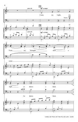 Come, My Way, My Truth, My Life - Paul - Choral Octavo - SATB Accompanied