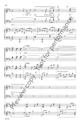 Come, Sing to Me - Courtney - Choral Octavo - SATB Accompanied