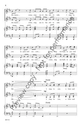 Come, Sing to Me - Courtney - Choral Octavo - SSAA Accompanied