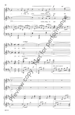 Come, Sing to Me - Courtney - Choral Octavo - SSAA Accompanied