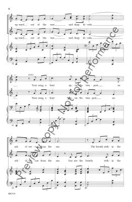 Come, Sing to Me - Courtney - Choral Octavo - SSAA Accompanied