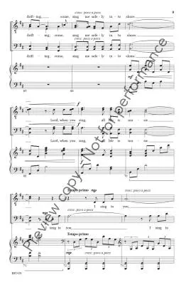 Come, Sing to Me - Courtney - Choral Octavo - TTBB Accompanied