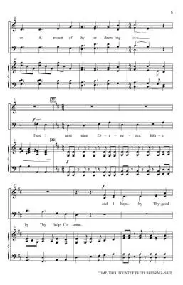 Come, Thou Fount of Every Blessing - McCartha - Choral Octavo - SATB Accompanied