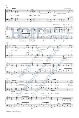 Eleison, Have Mercy - Raney - Choral Octavo - SATB Accompanied