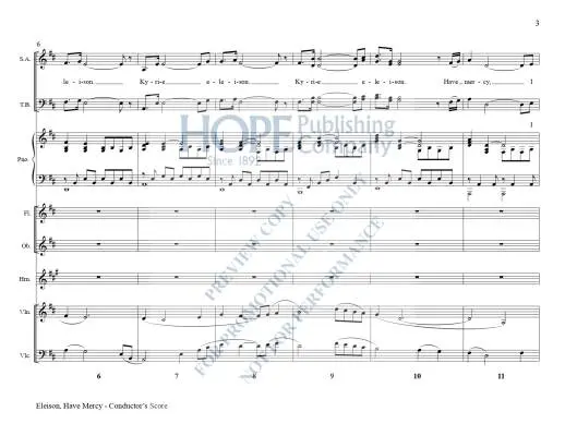 Eleison, Have Mercy - Raney - Instrumental Parts