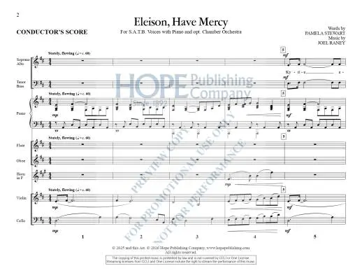 Eleison, Have Mercy - Raney - Instrumental Parts