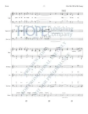 Give Me Oil in My Lamp - McDonald - Rhythm Parts