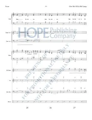 Give Me Oil in My Lamp - McDonald - Rhythm Parts