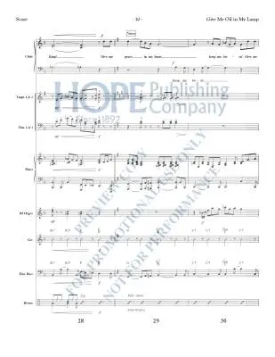 Give Me Oil in My Lamp - McDonald - Rhythm Parts