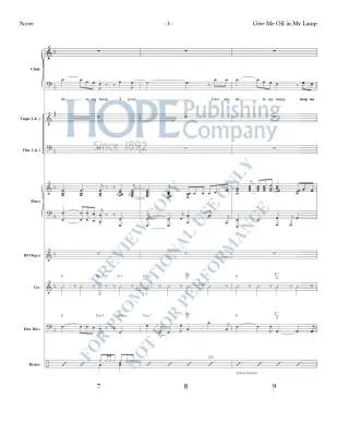 Give Me Oil in My Lamp - McDonald - Rhythm Parts