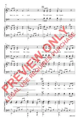 The Holy Feast - McDonald - Choral Octavo - SATB Accompanied