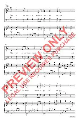 The Holy Feast - McDonald - Choral Octavo - SATB Accompanied