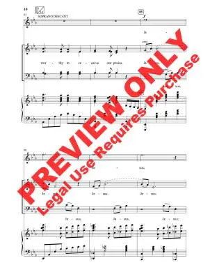Holy Is the Lord - Holcomb/Hayes - Choral Octavo - SATB Accompanied